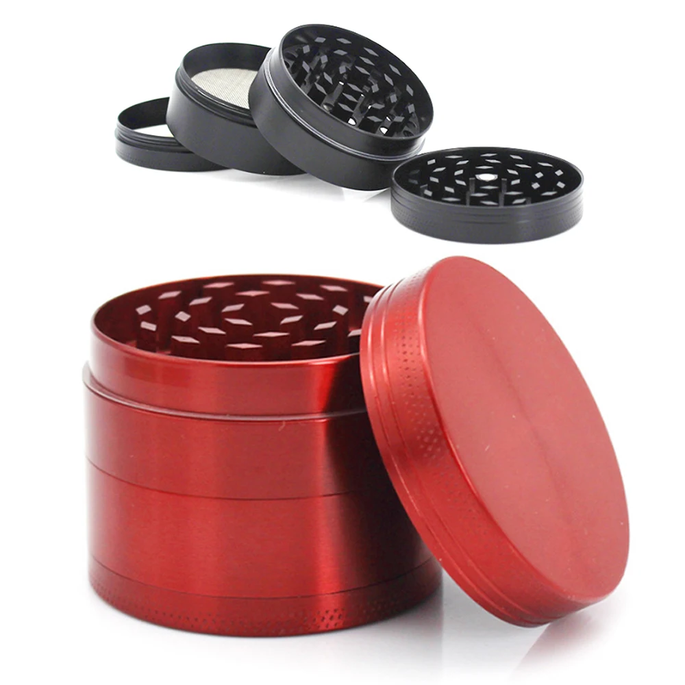 1 шт. шлифовальная машина Диаметр 50 мм травяной травы измельчители табака 4 Слои