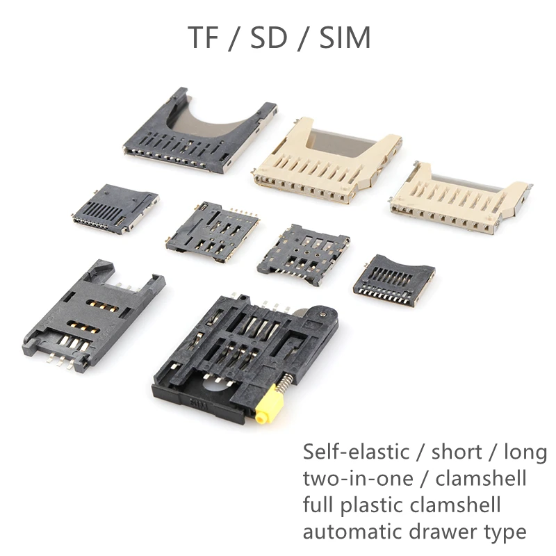 SD MINI TF SIM MICRO держатель для карт Слот карты большой маленький длинный короткий