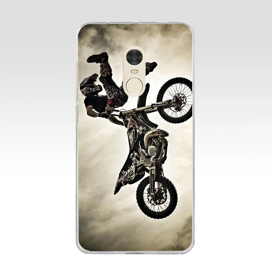 226FG moto cross dirtbikes Мягкий Силиконовый ТПУ чехол для телефона xiaomi redmi 7 7a note 4A 4X 6 Pro 6A |