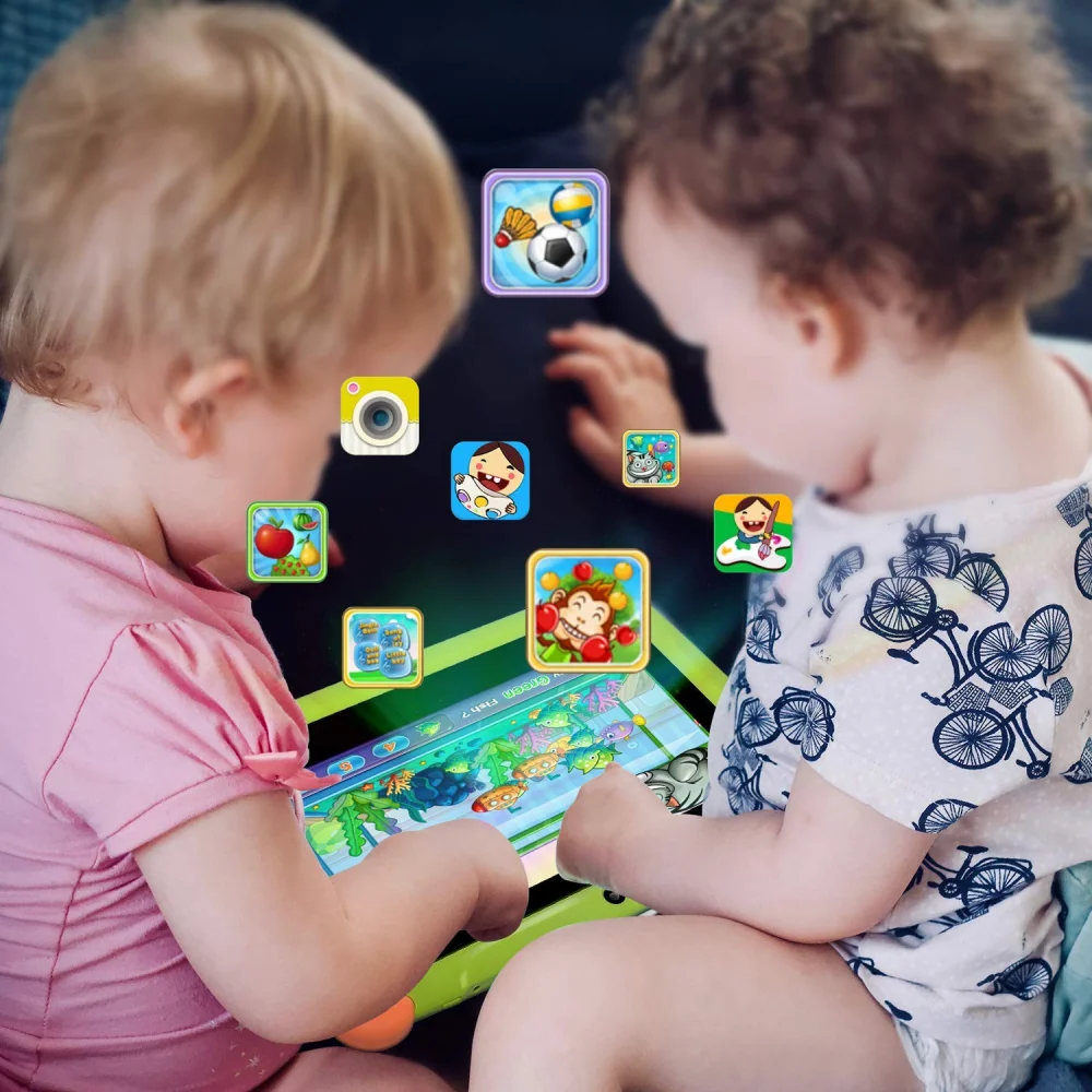 Детский планшет XGODY французский Android сенсорный 8 1 7 дюймов HD силиконовый чехол USB