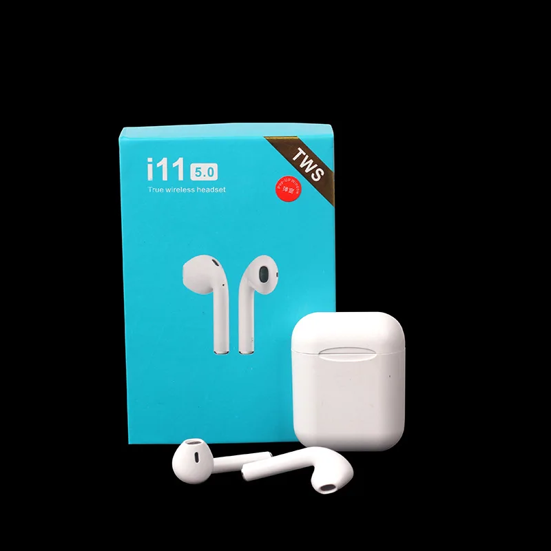 I11 TWS Беспроводные наушники с сенсорным управлением Bluetooth 5,0 наушники мини 1:1 гарнитура PK i10 i12 I7 pods для телефона с микрофоном наушники