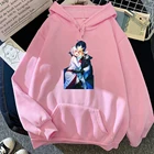 Чехол с надписью Vanitas, Японские Аниме толстовки с капюшоном, пуловер с забавным мультяшным рисунком ванитас Жанна Харадзюку, зимний Повседневный Женский свитшот, Топ