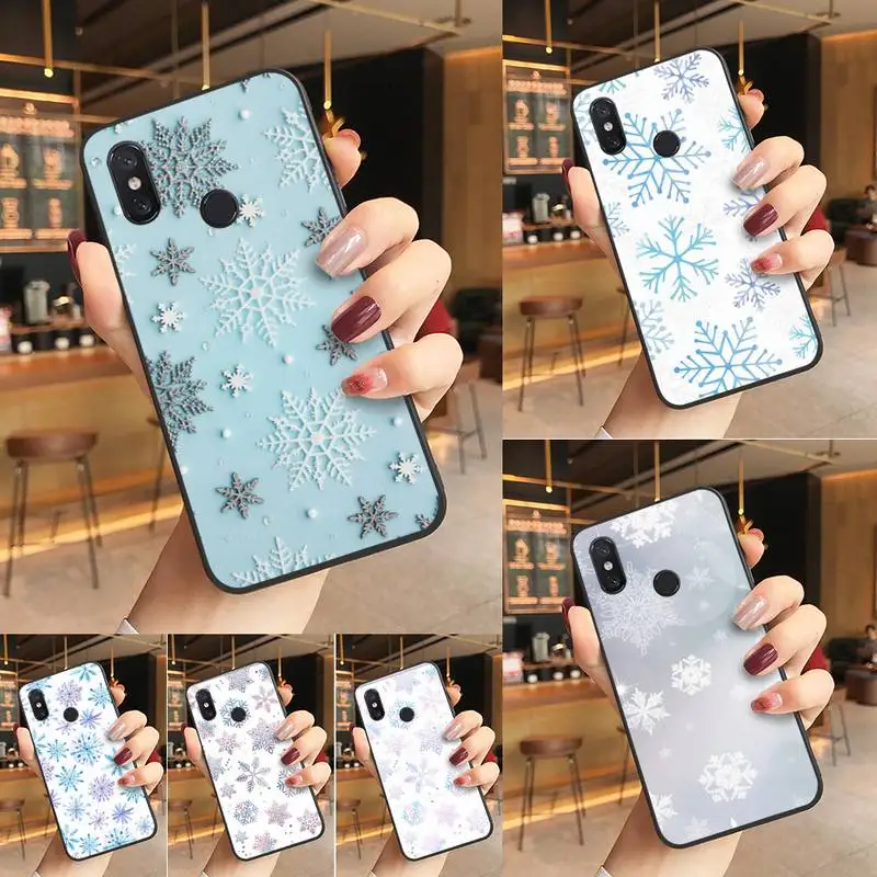 Чехол для телефона Babaite с рождественскими снежинками чехол Redmi note 8 8Pro 8T 6pro 7A 6A Xiaomi