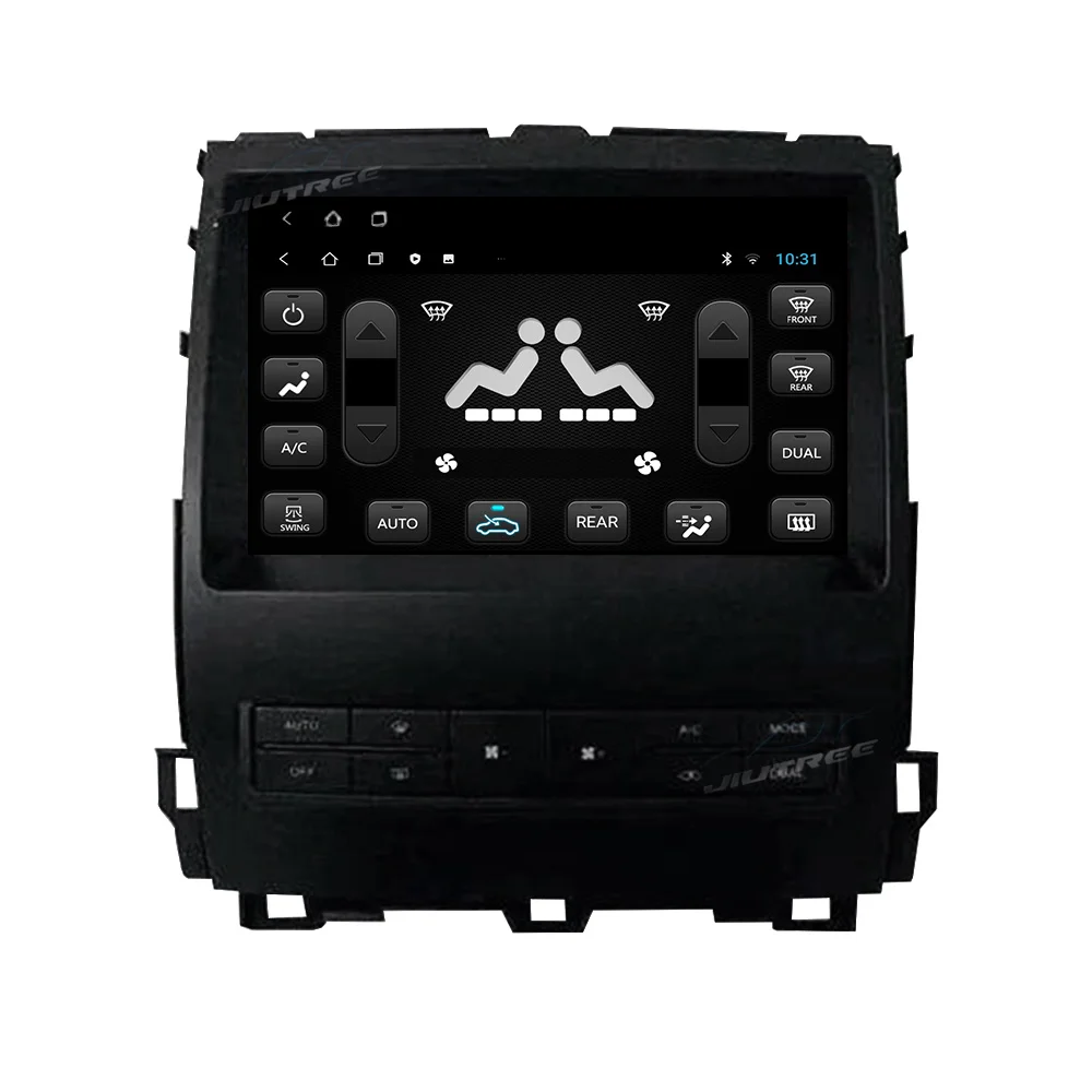 저렴한 Toyota PRADO 2002-2009 용 Android Car Radio 자동 GPS 네비게이션 스테레오 헤드 유닛 무선 Carplay 멀티미디어 플레이어 자동 라디오