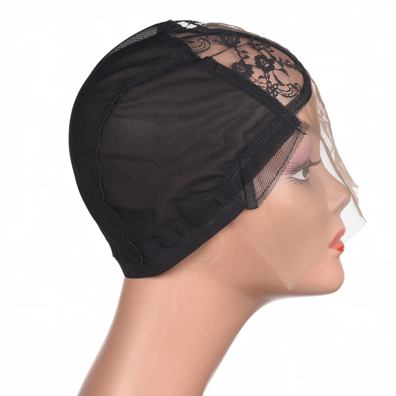 Оптовая продажа сетчатая эластичная шапочка для парика 2 шт./лот с регулируемым