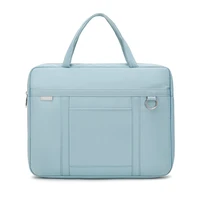 shouldcat laptop bag 14 inch waterproof solid color notebook bag a4 document briefcase bag