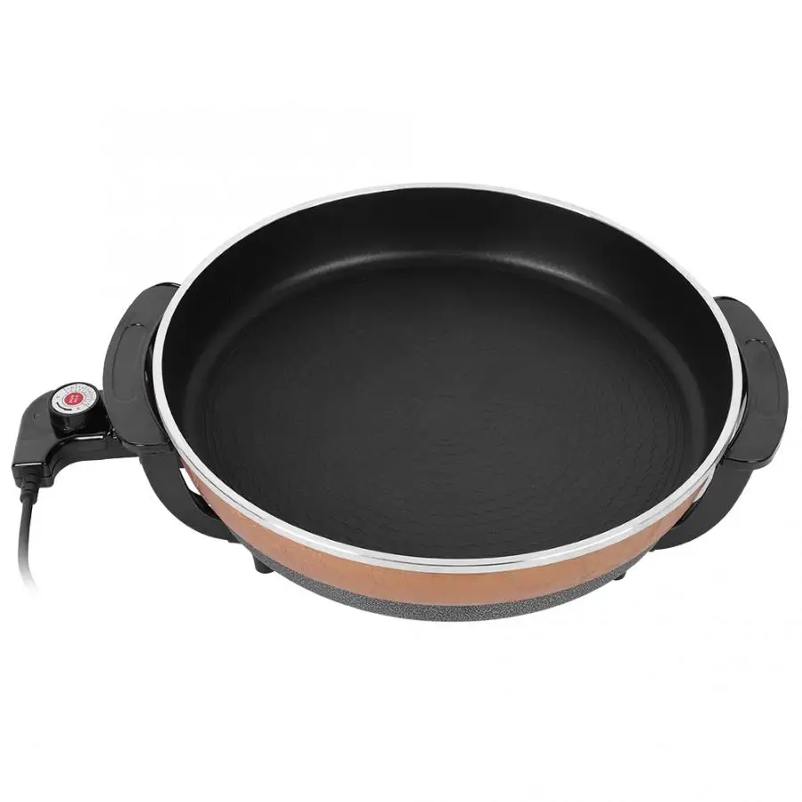 1500 Вт 220 В сковорода для пиццы многофункциональная антипригарная электрическая
