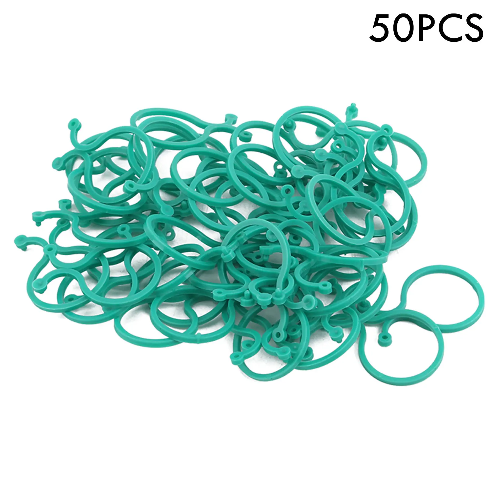 

50Pcs Garden Plant Holder Trellis Clips For Vine Vegetable New Tomato Growing Upright Garden Plant Stand Tool