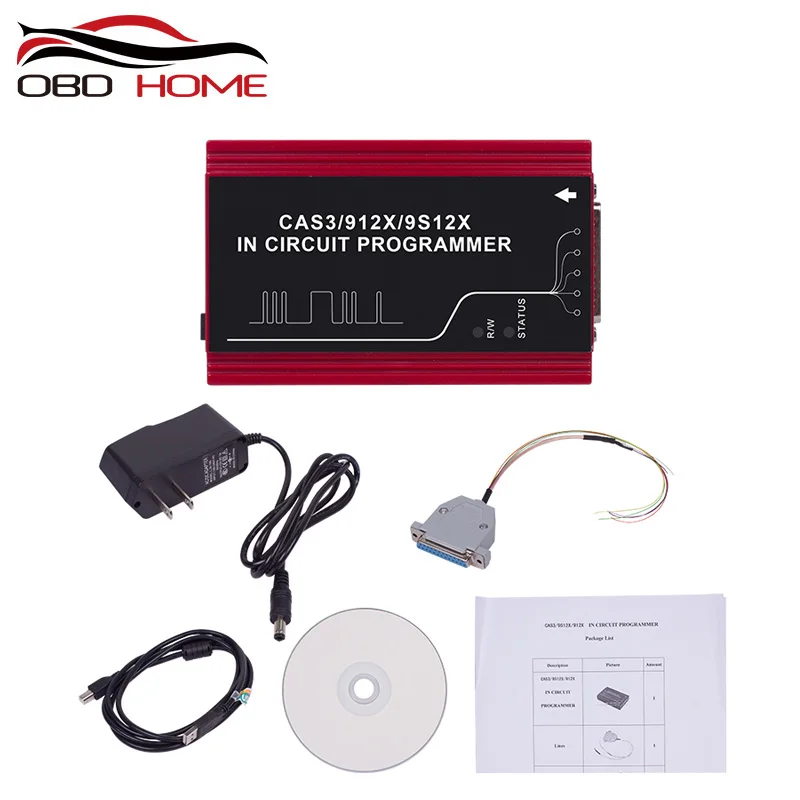 Программатор obd2 CAS3/912X/9S12X MCU подключение ПК через USB Автомобильные