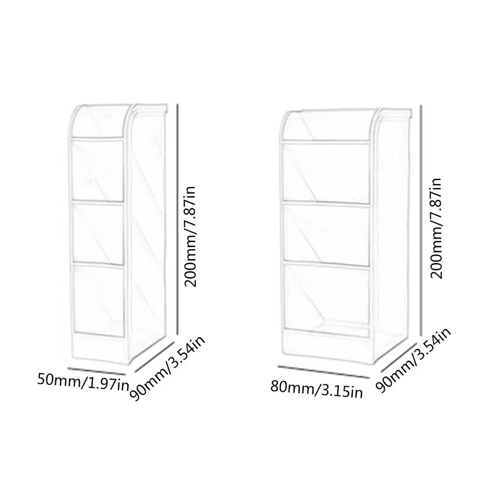 Новый креативный 4 сетчатый пластиковый органайзер для рабочего стола Офисная