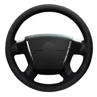 car steering wheel cover diy hand stitched black genuine leather for dodge avenger sxt 2006 2010 dodge caliber 2007 2011