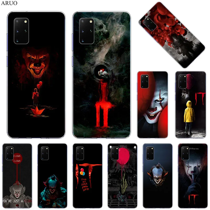 Чехол для телефона Samsung S20 Ultra S10 Lite S9 S8 Cool Stephen King's It Cover Note 20 10 Pro 9 8 мягкие