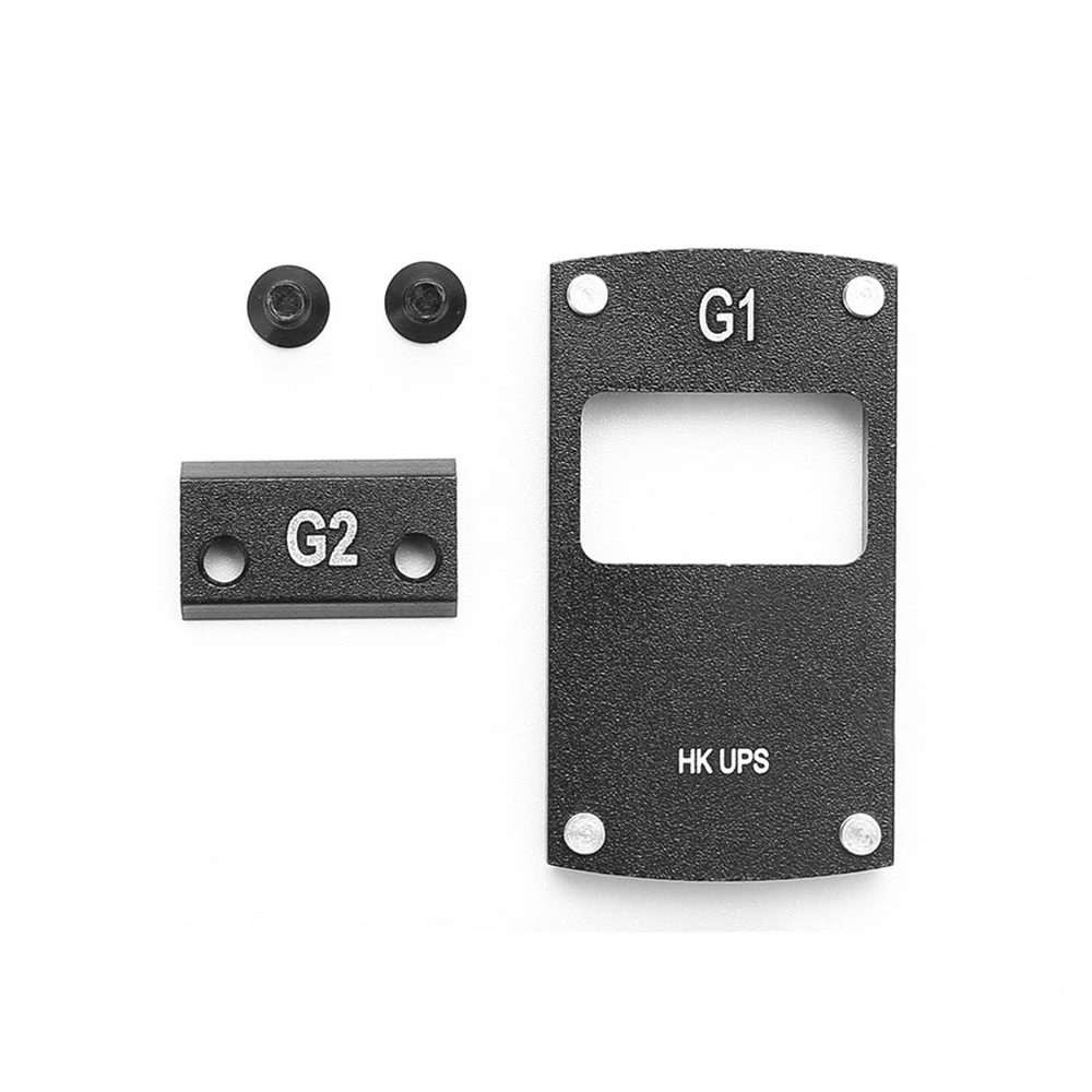 Установите вихревой/веномовый Micro Red Dot Sight Mount Base Adapter Plate For 17/19 Glock Colt 1911 Beretta 92 Guns XD S