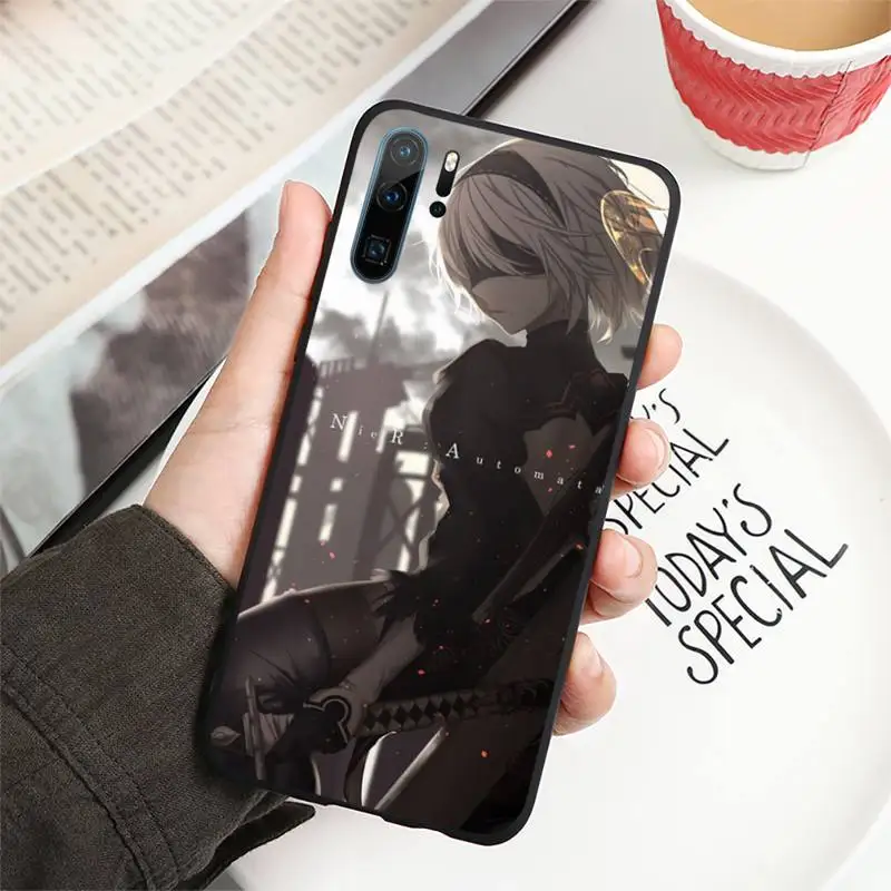 

Nier Automata Phone Case For Huawei P40 P20 P30 Mate 40 20 10 Lite Pro Nova 5t P Smart 2019