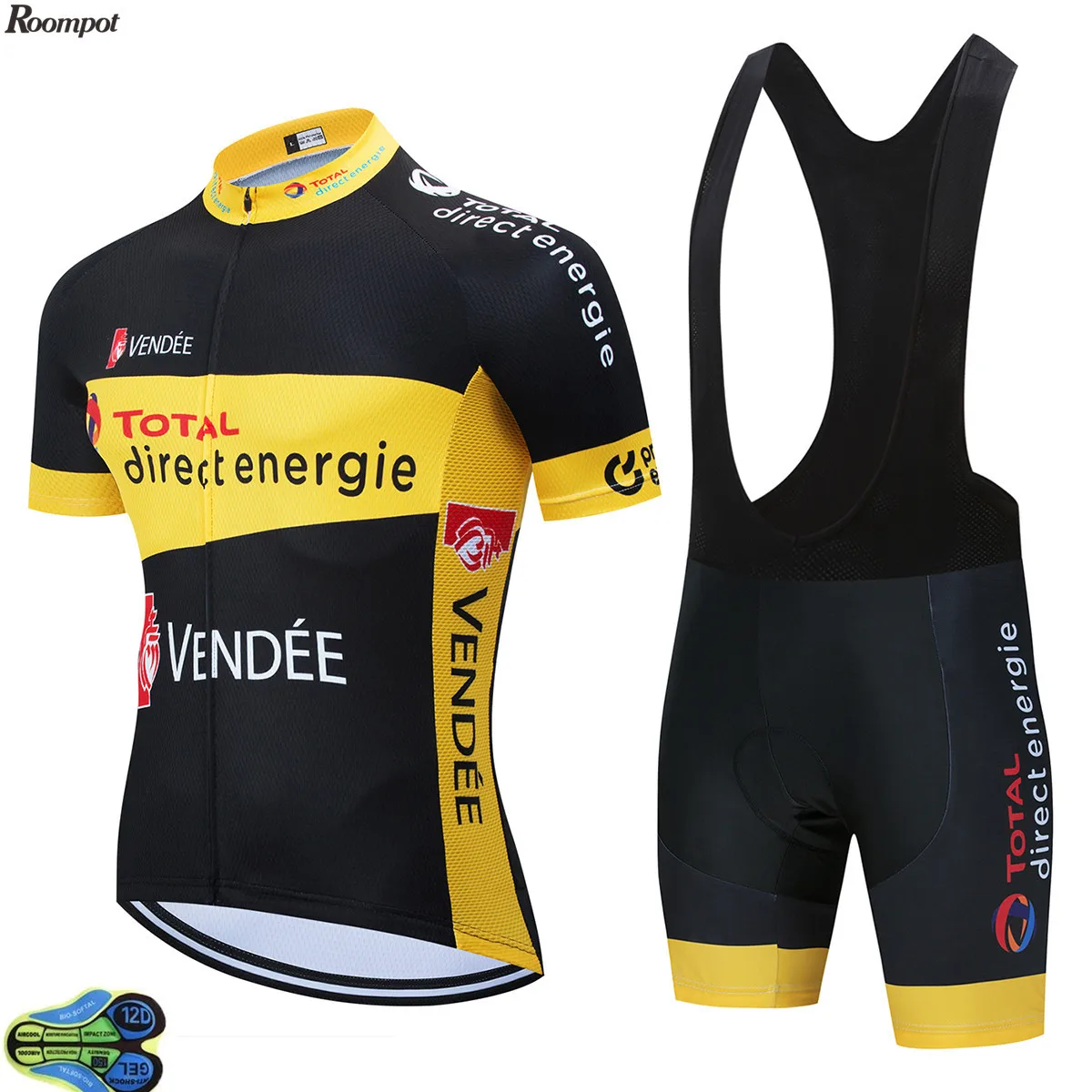2020 команда Energie Велоспорт Джерси гелевые велосипедные Шорты Ropa Ciclismo мужская