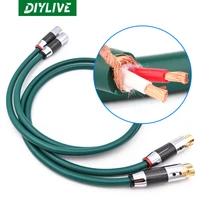 diylive japan kujiro fa 220 occ single crystal copper audio microphone xlr line fever stereo 3 core canon balance line