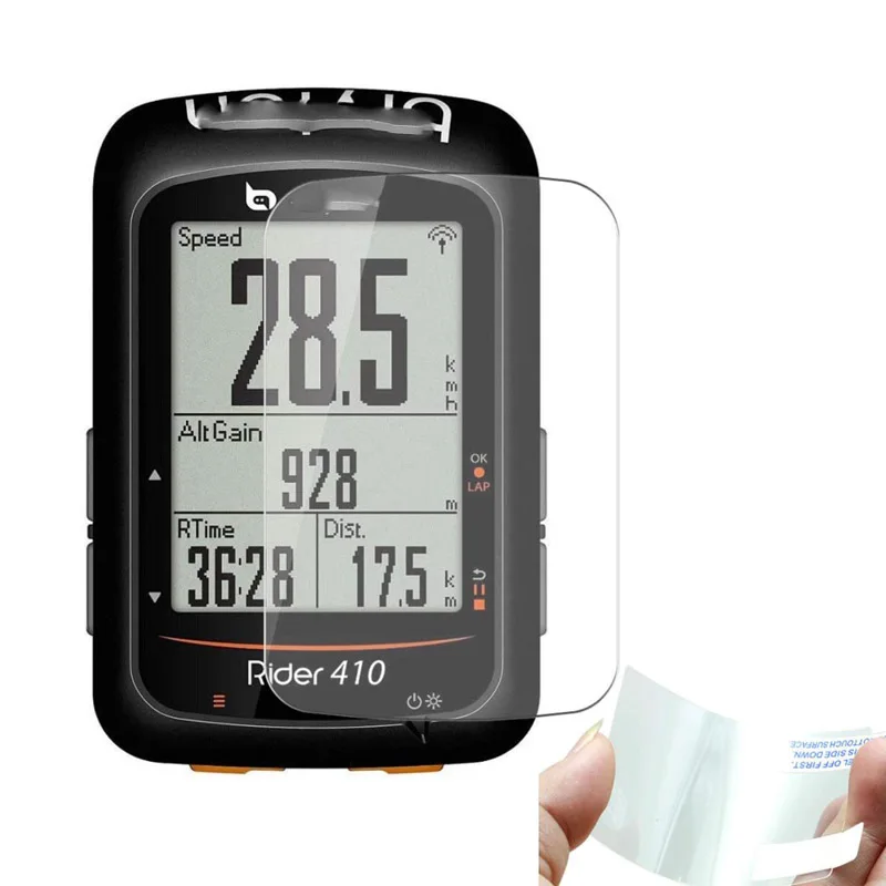 Прозрачная защитная пленка для экрана 3 шт. Защитная Bryton Rider 410 405 450 R405 R410 R450 GPS езды