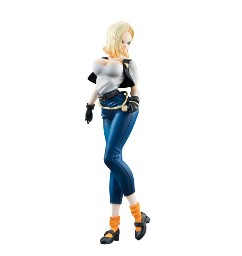 Сексуальная экшн фигурка Android 18 лазури коллекционная кукла Рождественский