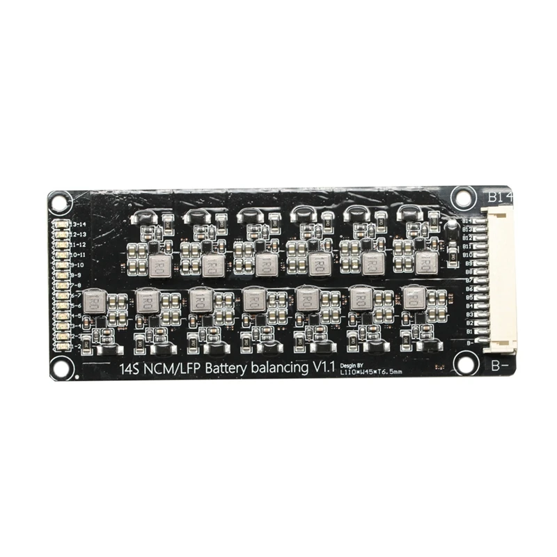 3S 14 Li Ion Lipo Lifepo4 LFP батарея активный эквалайзер балансировка BMS 1.2A баланс плата