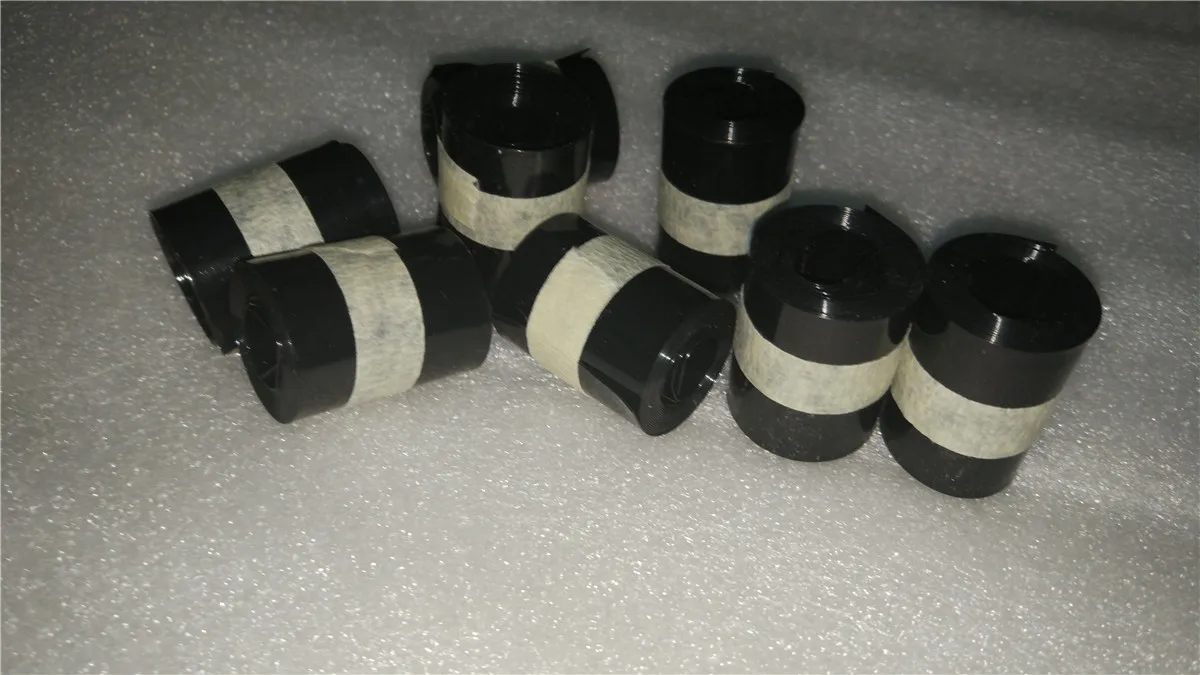 Черные термоусадочные трубки из ПВХ электронные изоляционные материалы