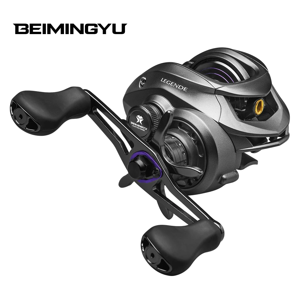 

BEIMINGYU Fishing Reel Super Light Baitcasting Reel 8KG Drag 10 Ball Bearing 7.0:1 Carp Fishing Accessories