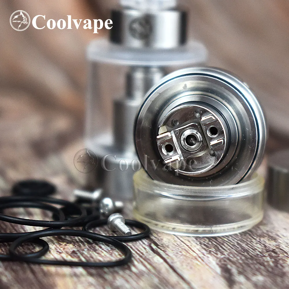 Kayfun lite plus 2021 mtl rta бак атомайзер SteamTuners bellcap воздушный перестраиваемый 316ss 22 мм