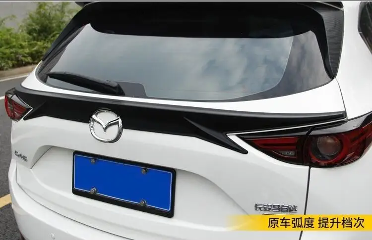 Спойлер на крышу для mazda CX-5 CX5 2018-2019 АБС-пластик цвет праймера заднего крыла