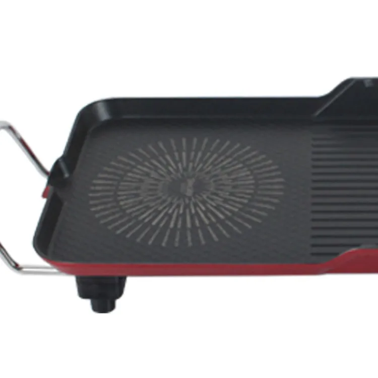 Корейский Электрический бездымный гриль и кастрюля для барбекю мощностью 2000 Вт