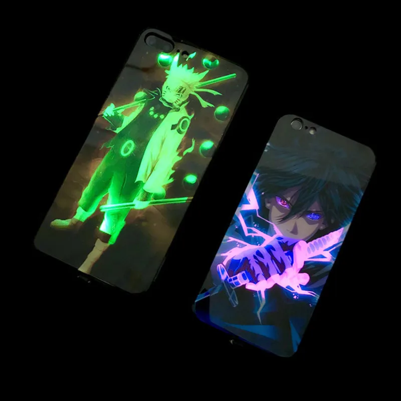 Наруто Sasuke Flash Luminiscent чехол для Huawei P30 Mate 20 30 Pro защитный Caratulas Luminiscentes Etui |