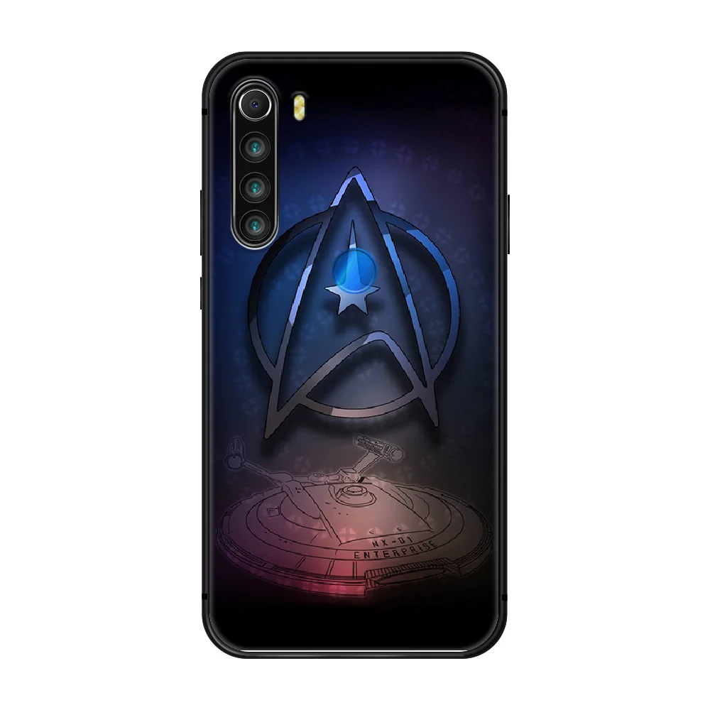 

STAR TREK Phone Case Cover Hull For XIAOMI Redmi 7a 8a S2 K20 NOTE 5 5a 6 7 8 8t 9 9s pro max black prime painting shell soft