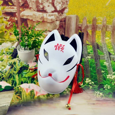 2019 China fox color painting fire forest summer eye cat mask trembling sound PVC high quality printing | Тематическая одежда и