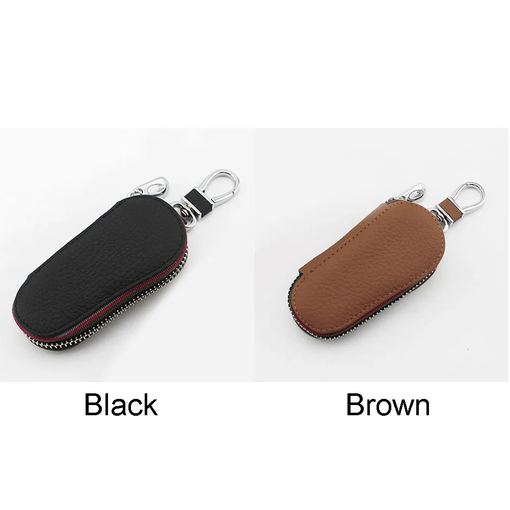 

Fashion Women Men PU Leather Car KeyChain Holder Case Key Organizer Bag
