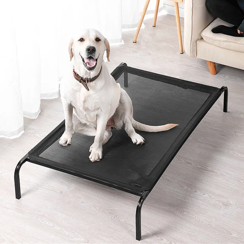 Dog Bed Houses for Large Dogs Beds Cat Kennel Mesh Net Pet Mat Breathable Sleeping Camas Para Perros Grandes | Дом и сад