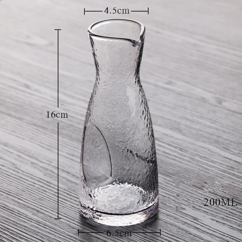 Набор японских стеклянных бокалов для вина креативные бокалы кувшин льда флакон