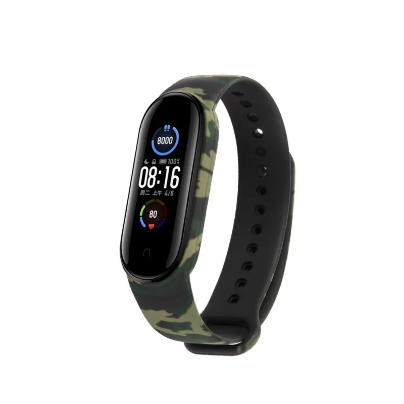 

High Quality Silicone Strap+Case For Xiaomi Band 5 Band5 Watch Drop Resistance Elastic Durable Replacement WatchBand Wrist Strap