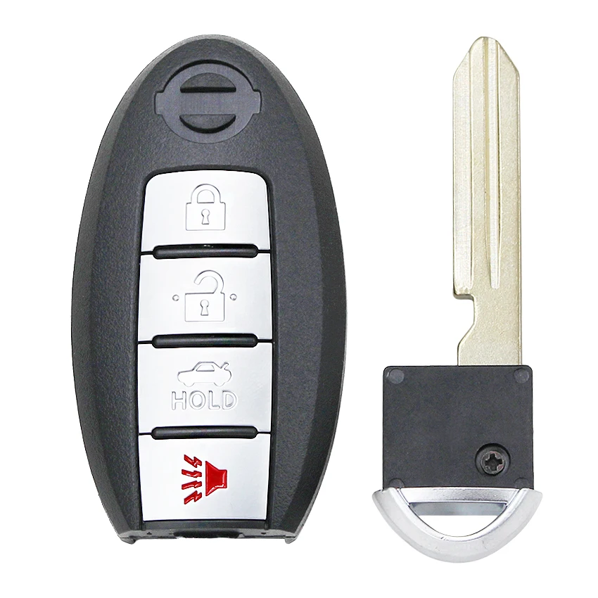 3 + 1/4 кнопочный БЕСКЛЮЧЕВОЙ дистанционный умный Автомобильный ключ FSK 433 92 МГц