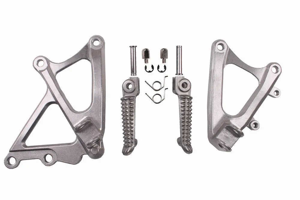 Передняя Подножка для мотоцикла подножки набор кронштейнов Yamaha YZF R1 YZFR1 2009 2014