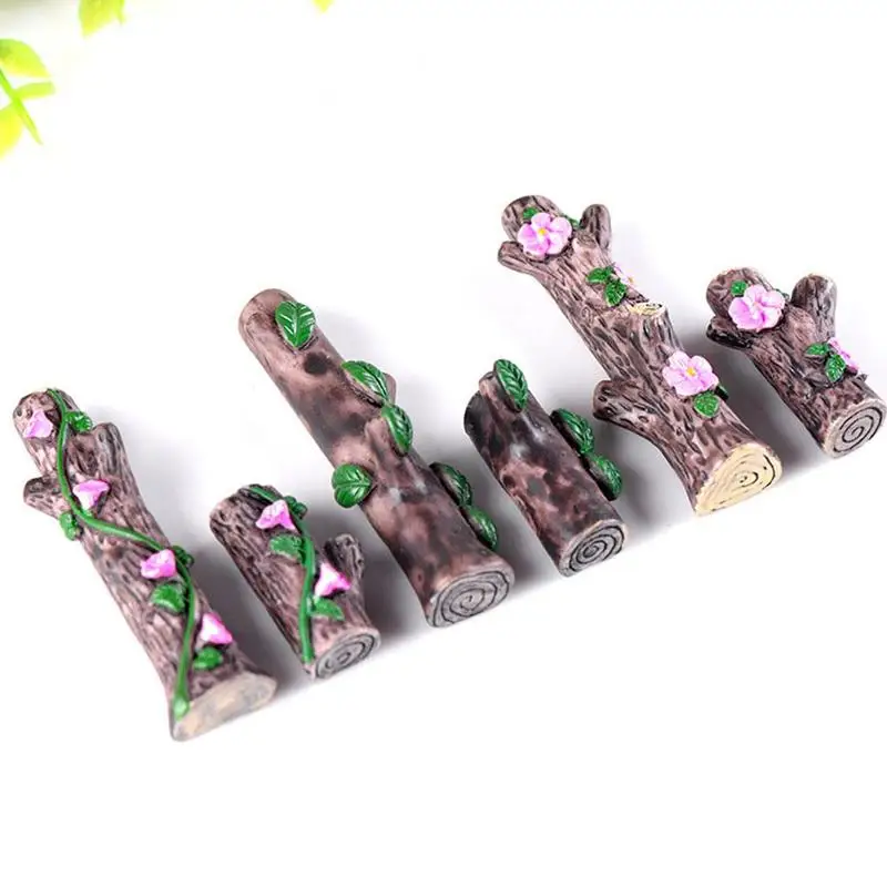 

Moss Micro-landscape Decoration Ornaments Zakka Miscellaneous Goods Stump Stool Multi-purpose