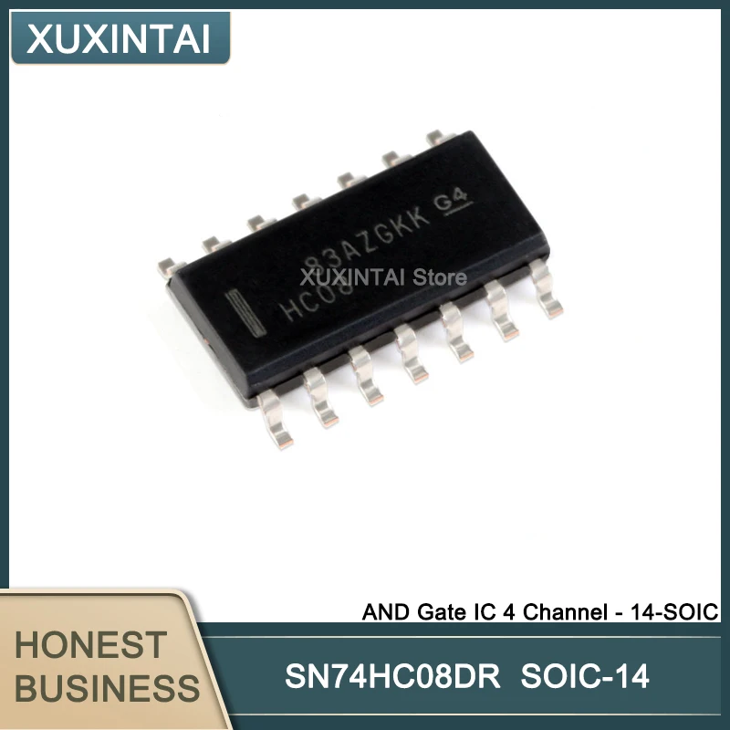 

100 шт./лот SN74HC08DR SN74HC08PWR SN74HC08N и Gate IC 4-канальный-14-SOIC