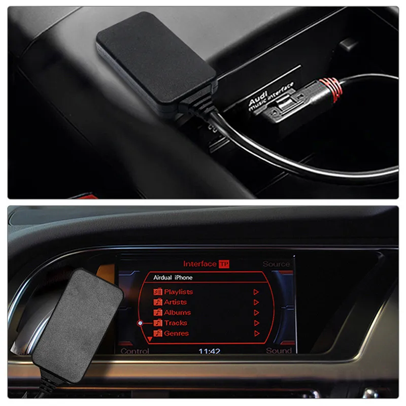 AUX аудио кабель-адаптер для Audi VW AMI MDI MMI Bluetooth 5 0 музыкальный интерфейс | Автомобили
