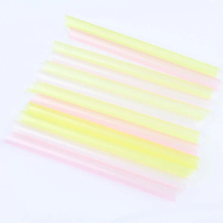 

33Pcs/Pack Bubble Tea Fat Dringking Straws Party Smoothies Thick Drink Straw Drop Shipping