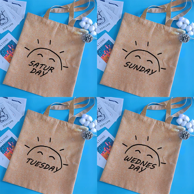 

Студенческая сумка-тоут, простая дизайнерская универсальная сумка с буквенным принтом, женские сумки для покупок, складная настраиваемая с...