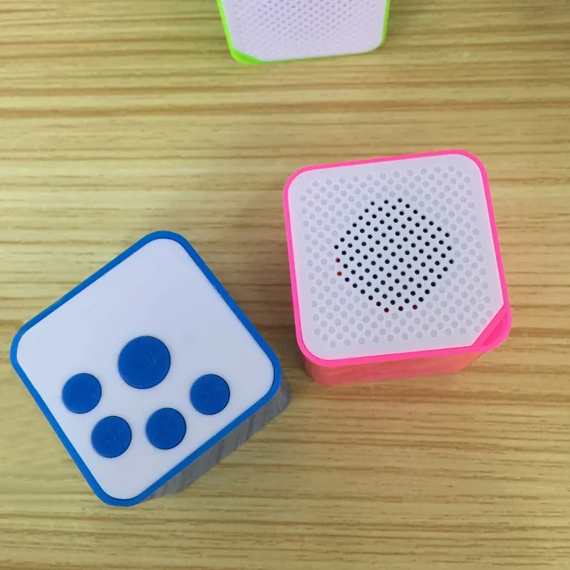 Кубик MP3 Malloom цифровой USB музыкальный плеер Поддержка 32 Гб TF карта Sase ультратонкий