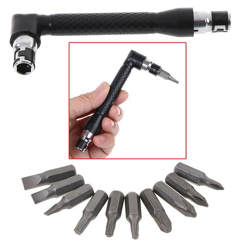 

New L-shape Mini Double Head Socket Hex Socket Wrench For Routine Screwdriver Bits Utility DIY Hand Tool for Home