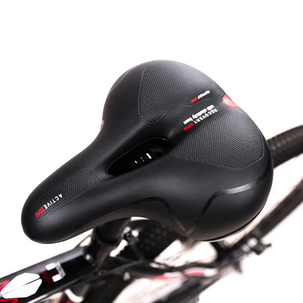 

Bicycle Waterproof Cushion Seat Thickened Breathable Bike Bum Saddle Seat with Reflective Strip Cycling Equipment
