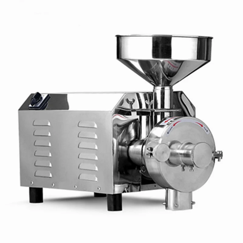220V/110V Commerical Pulverizer Mill 3.0KW Electric Spices/Pepper/Grain Crusher Stainless Steel Powder Grinding Machine | Дом и сад