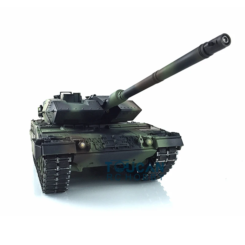 1/16 заказной полностью металлический Leopard2A6 RC Танк 3889 модель Heng длинная
