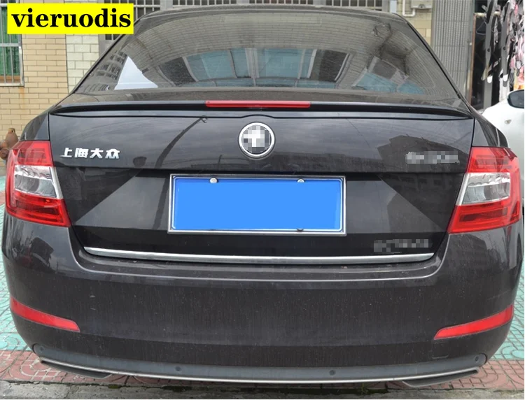 

Спойлер для Volkswagen, Skoda Octavia 2015, 2016, 2017, автомобильный Стайлинг, неокрашенный спойлер из АБС-пластика для задней крыши багажника, крыши багажни...