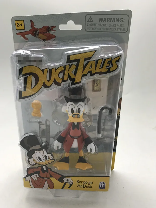 In Box Гаражный набор, Классическая Игрушка, утка, сказки, мини-кукла, Дональд Дак, подвижные суставы, фигурка, Коллекционная модель, свободная игрушка, подарки - Цвет: In Box