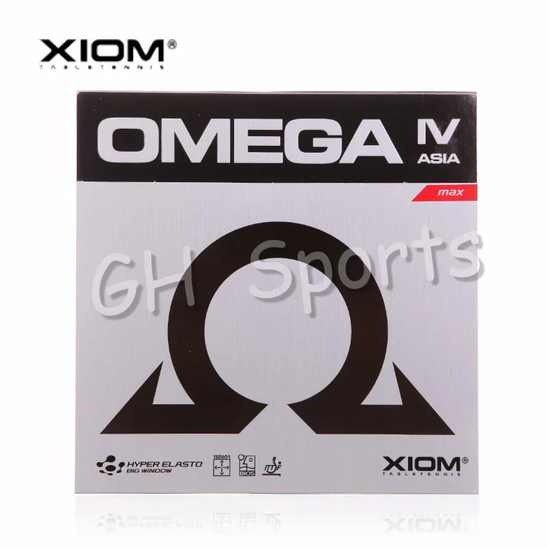 XIOM оригинальные Омега 4 IV Азия прыщи в настольном теннисе резиновые прыжки пинг